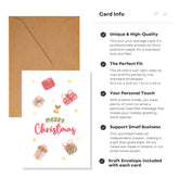 Christmas Card – “Merry Christmas with Gifts”